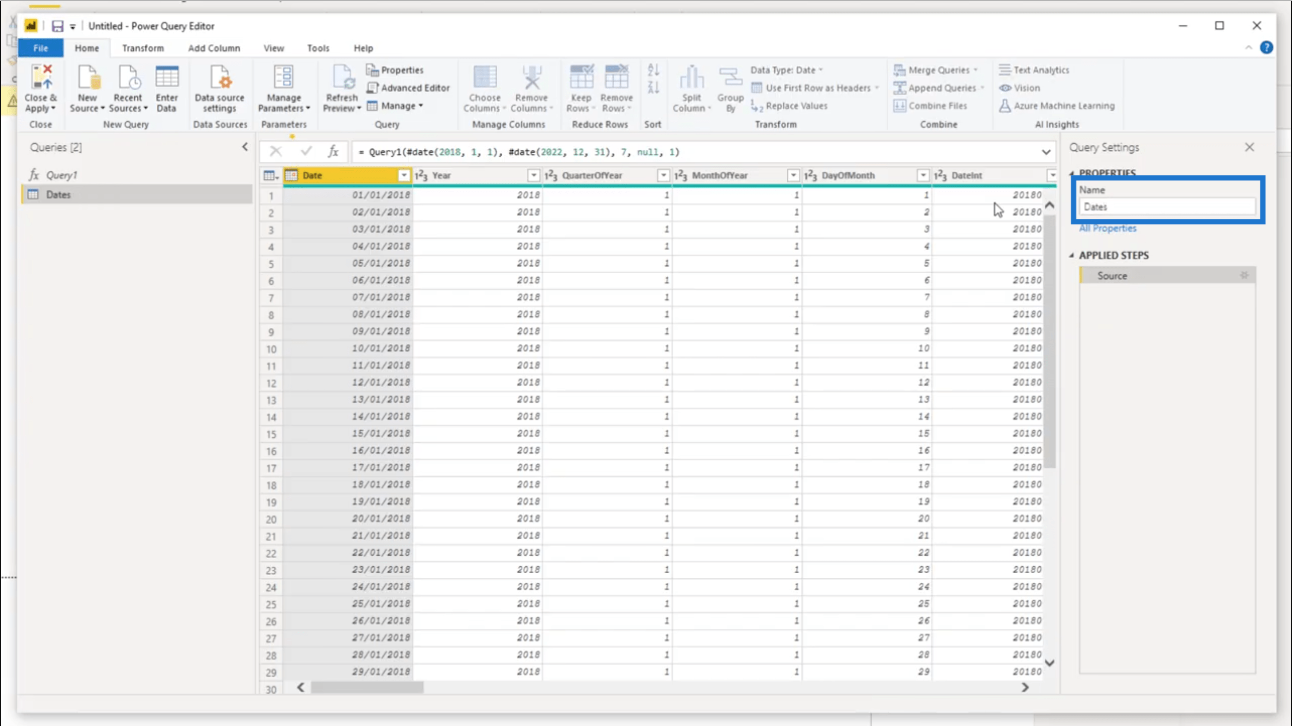 Date Table In Power BI - New And Fastest Way To Create It