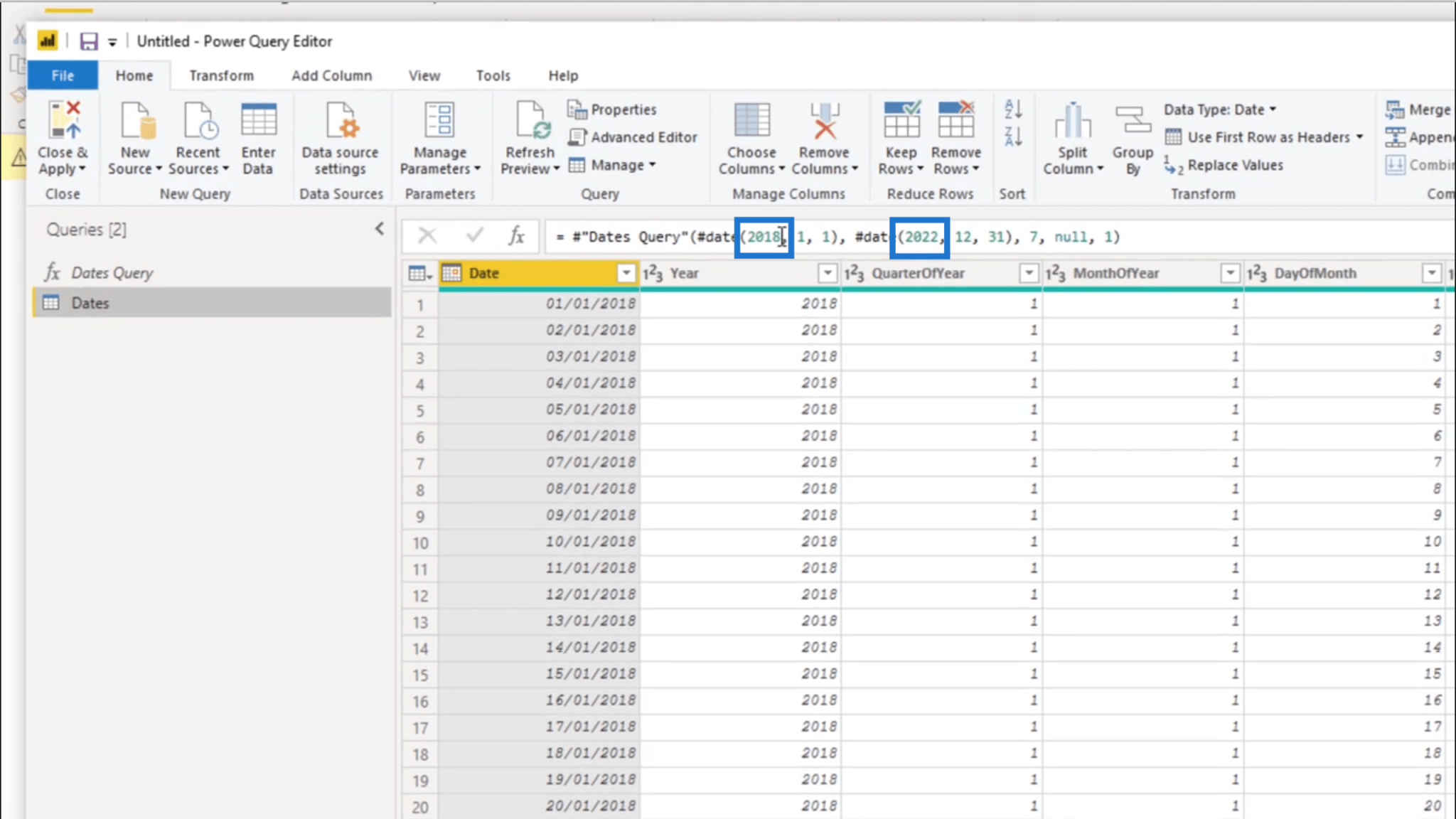 Creating A Date Table In Power BI The Fastest Way Possible | Master ...