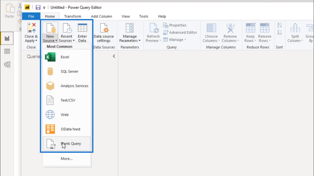 creating a date table in power bi