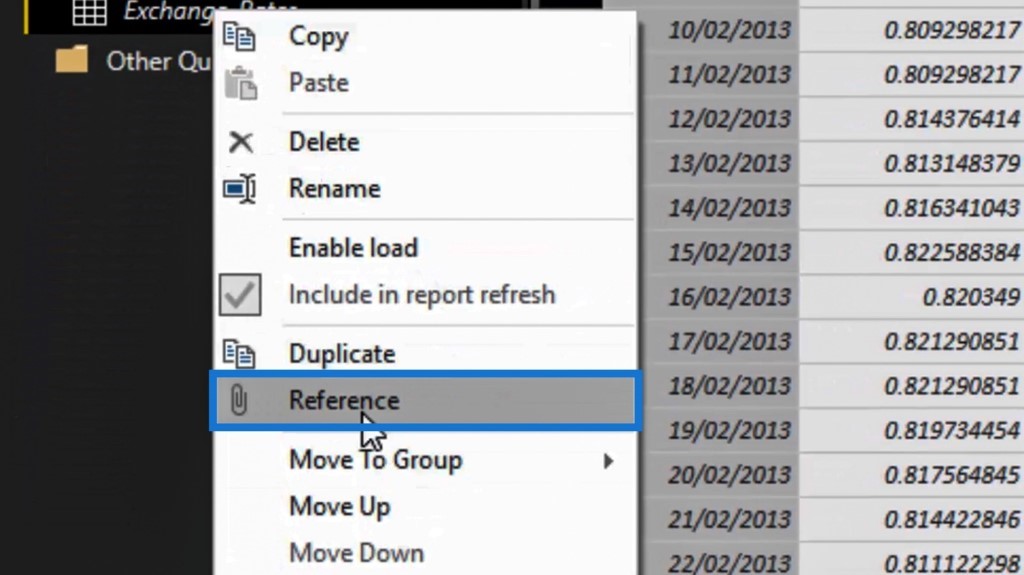 referencing the table after unpivoting columns in Power BI