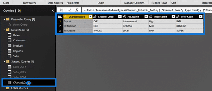 merging queries in Power BI, merge queries in power bi screenshot