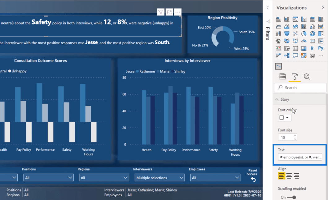 The Word Cloud Visual In Power Bi How To Create One In 3 Quick Steps