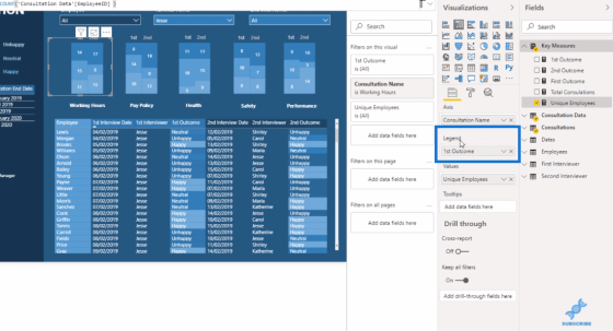 Visualization Technique – Power BI Column Charts & Filters – Master ...