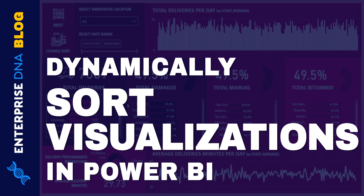 Sort Visualizations Dynamically In Your Power BI Reports