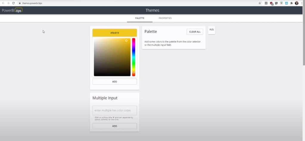 Power BI Color Theme