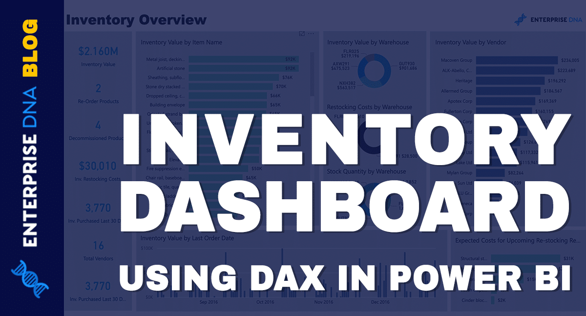 Inventory Dashboard Using Basic DAX In Power BI