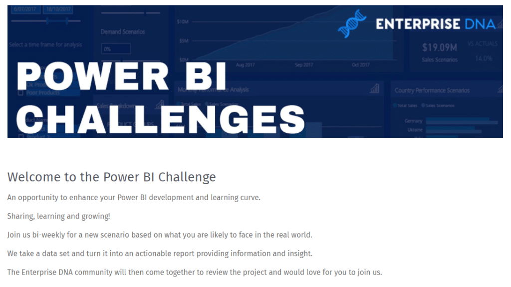 Power BI Challenges