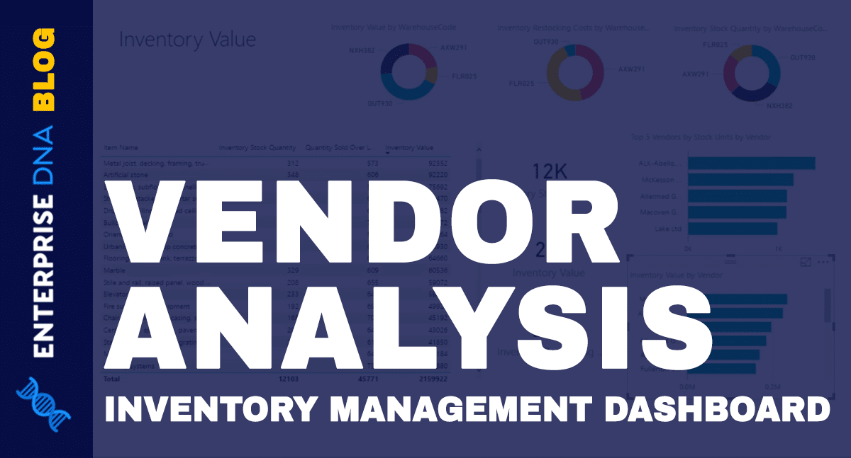 Vendor Analysis In Inventory Management Dashboards