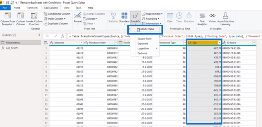 power bi power query