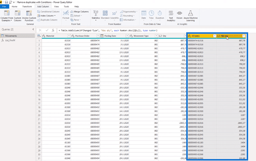 power bi power query