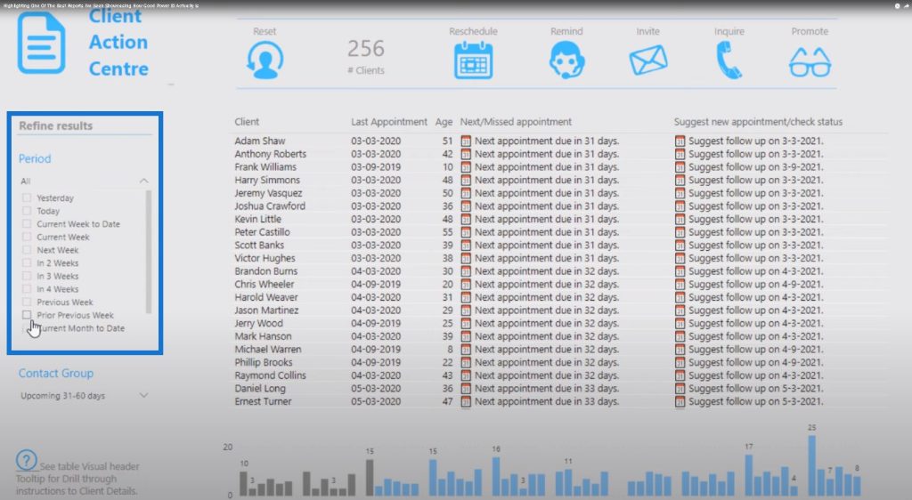 Power BI report