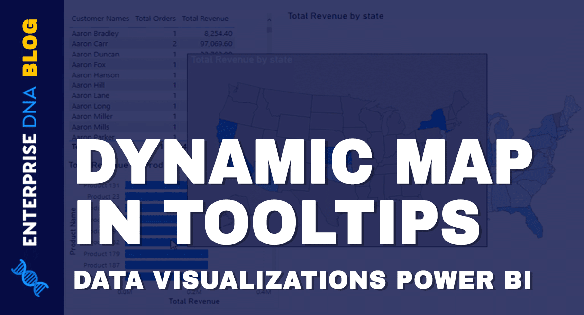 Data Visualizations Power BI – Dynamic Maps In Tooltips