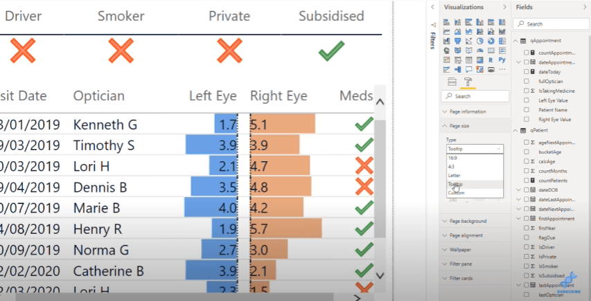 tooltip in Power BI