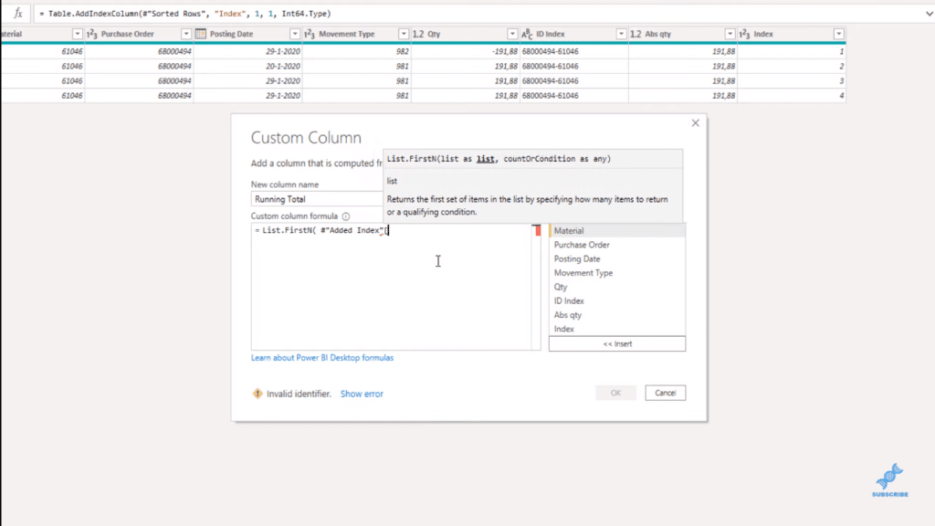 power bi power query