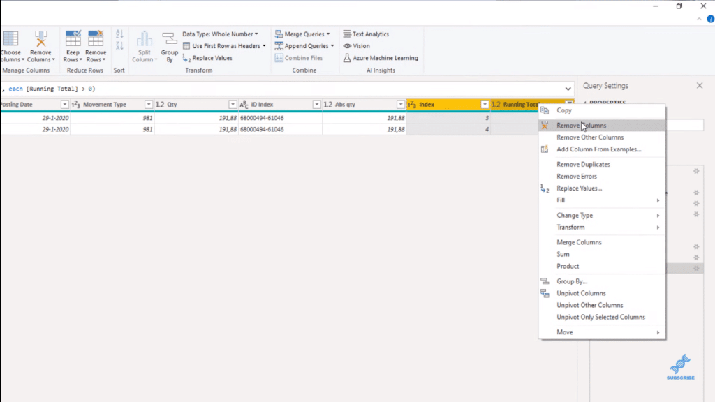 power bi power query