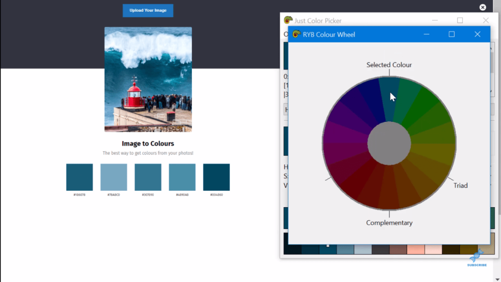 color hex codes picker