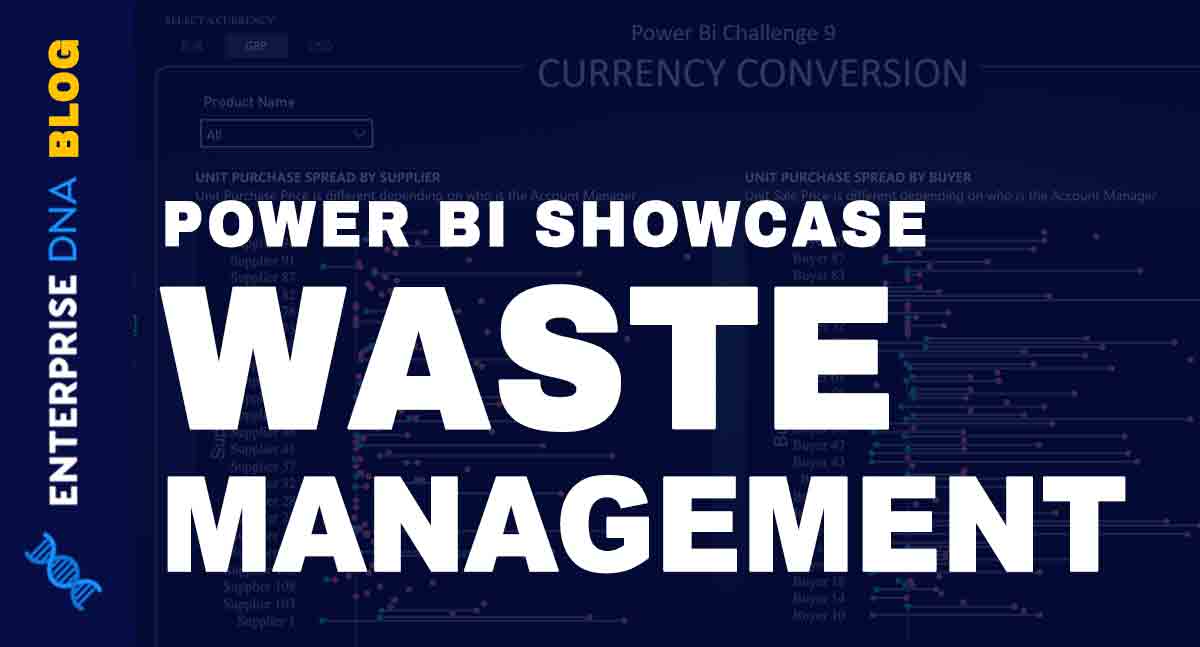 New On Power BI Showcase – Waste Management