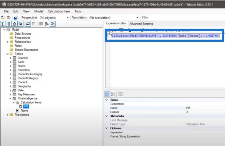 Use Tabular Editor To Create Calculation Groups In Power BI | Master ...