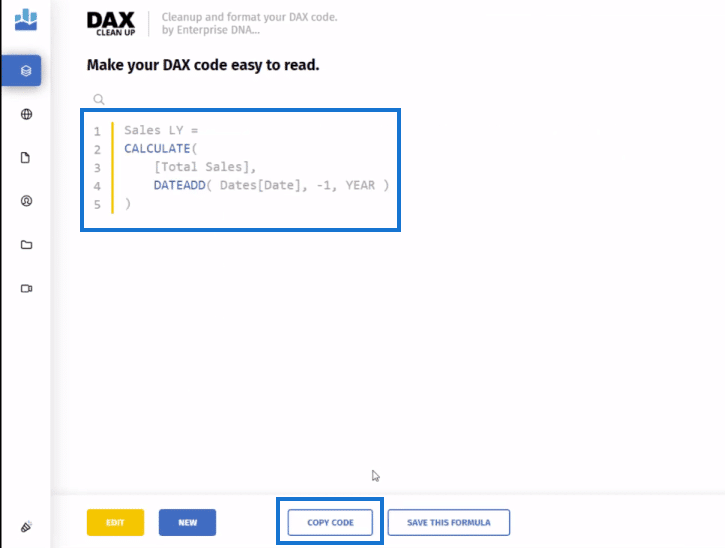 Power BI DATEADD