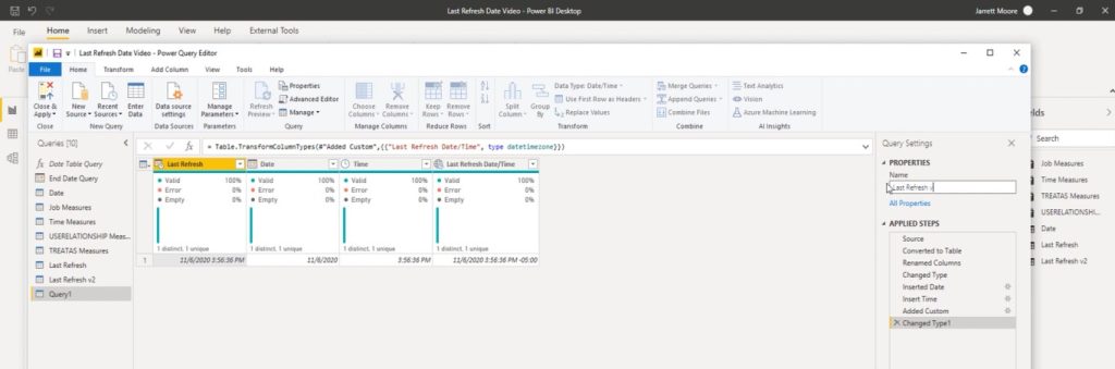 Power BI reports