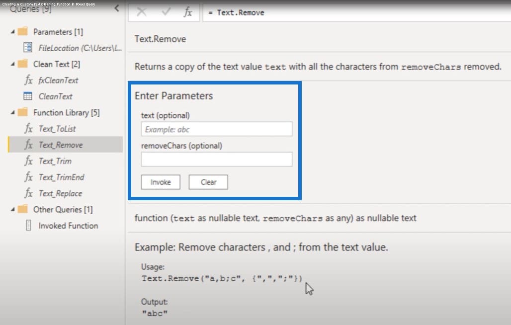 Power Query Remove Letters From String