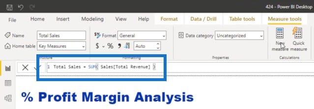 calculate percentage margin