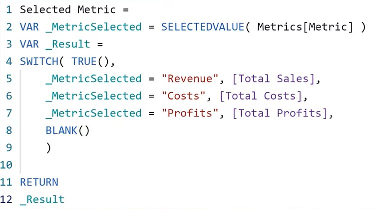 DAX calculations in Power BI