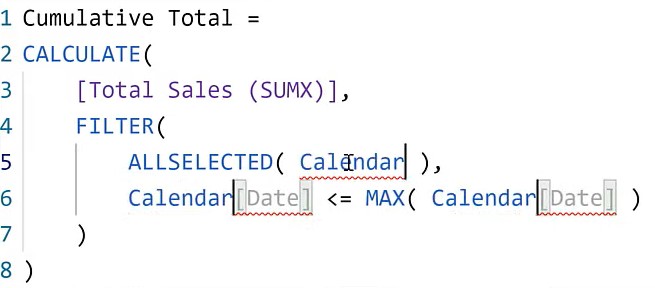 DAX calculations in Power BI