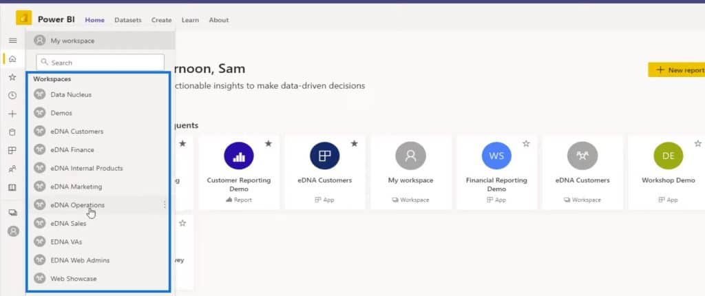 Power BI Integration in MS Teams