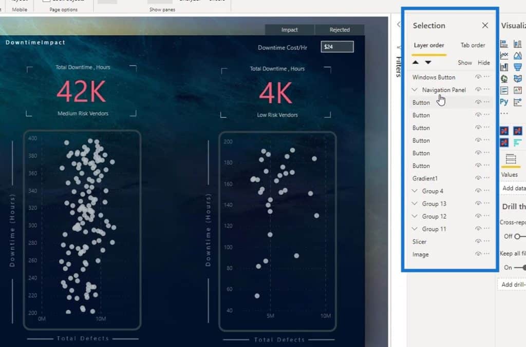 Power BI Interactive Reports