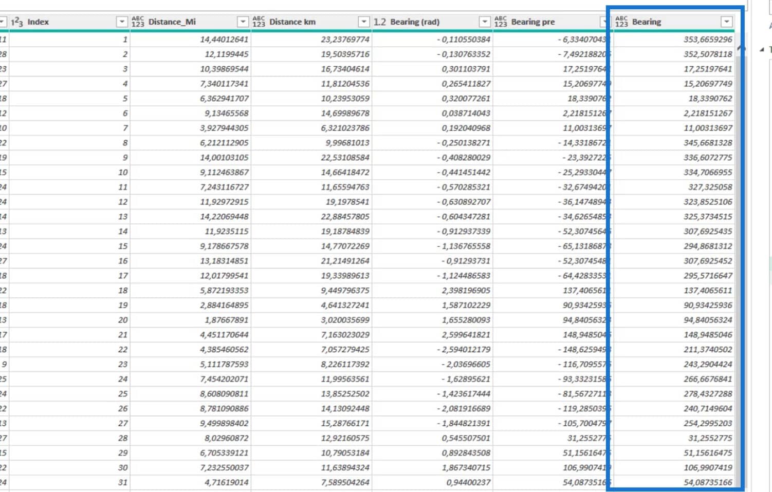 Distance And Bearing Calculation: Power BI Geospatial Analysis – Master ...