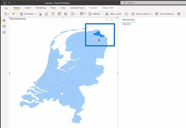 shape maps power bi