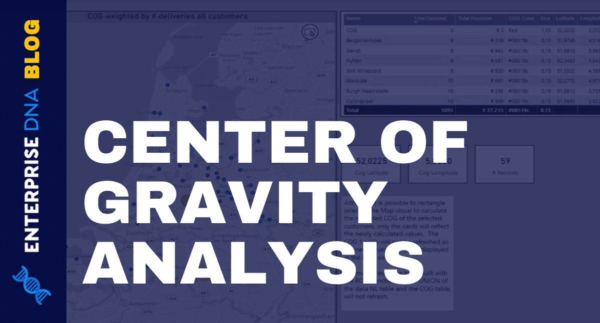 Center Of Gravity Analysis In Power BI