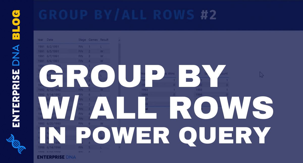 Power Query Function In Power BI: Group By Function