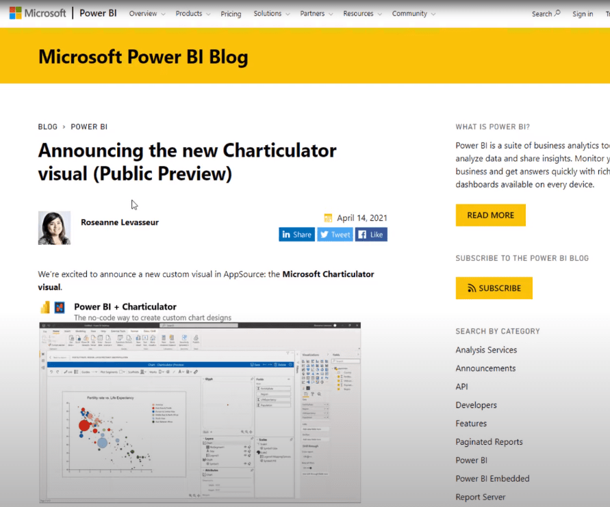 Power BI desktop