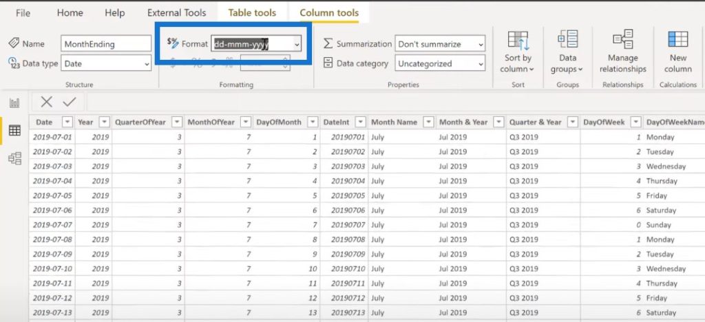 Power BI report examples