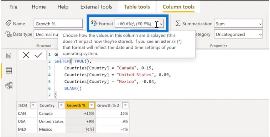 Power BI report examples