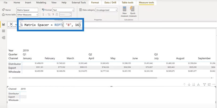 Power BI report examples