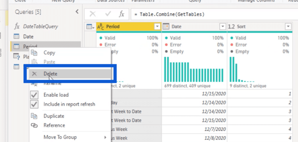 power bi data transformation