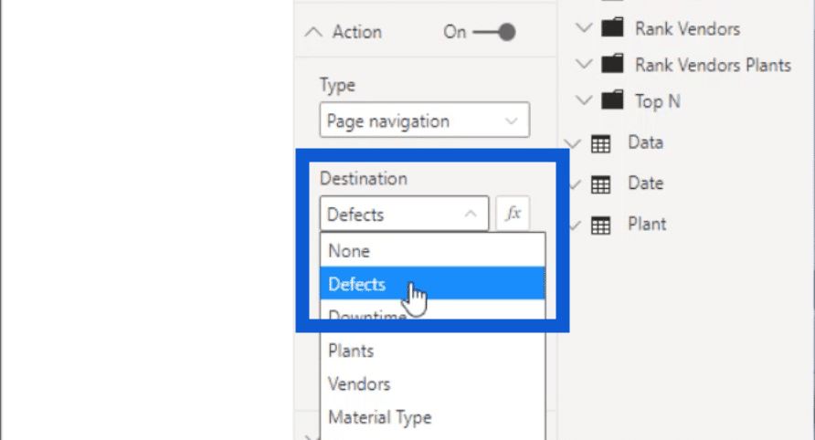 power bi report development