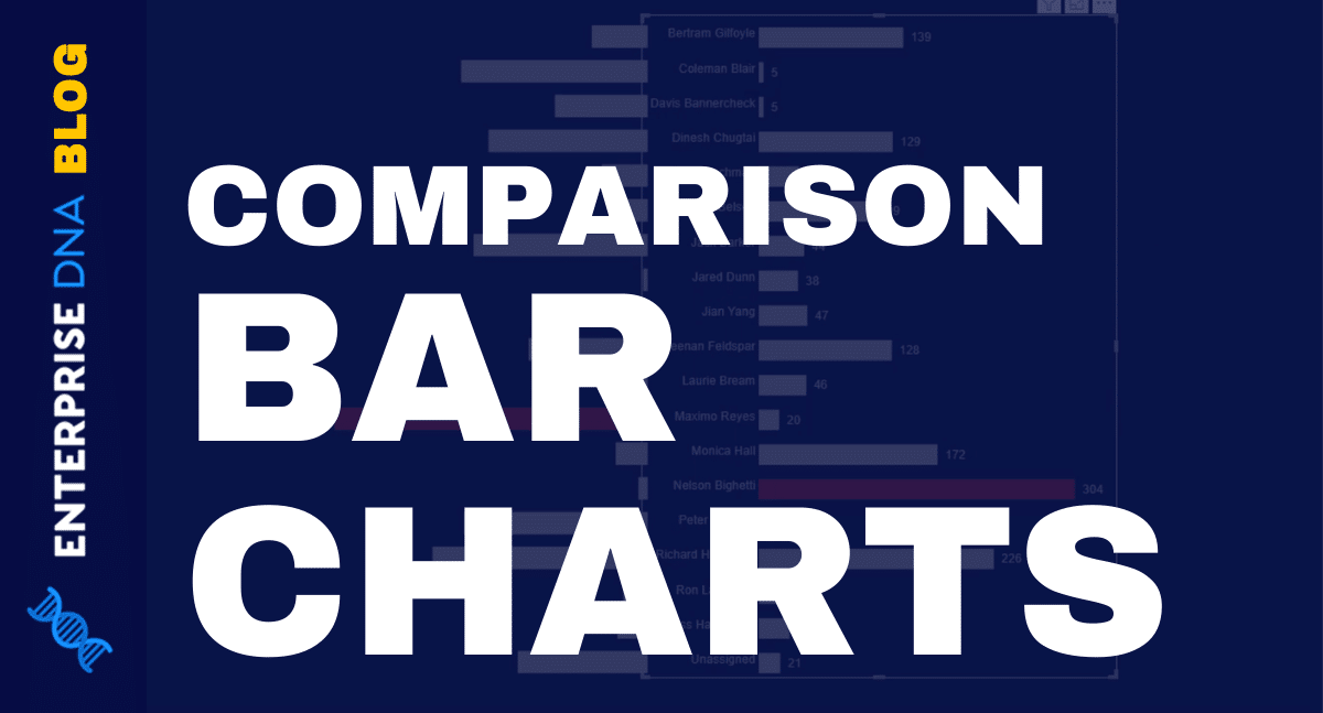 Comparison Bar Charts With Charticulator In Power BI