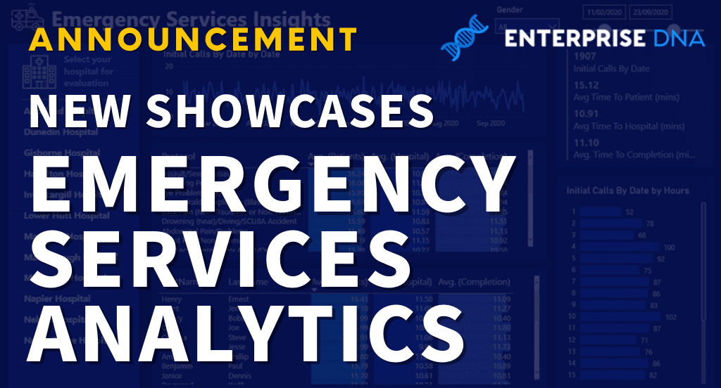 New On Power BI Showcase – Emergency Services Analytics
