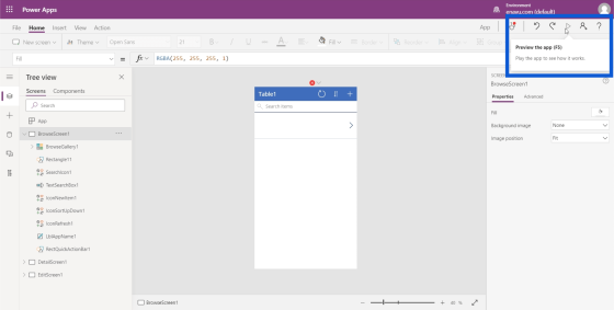 Power Apps Basics: Development Environment And Running Your App ...