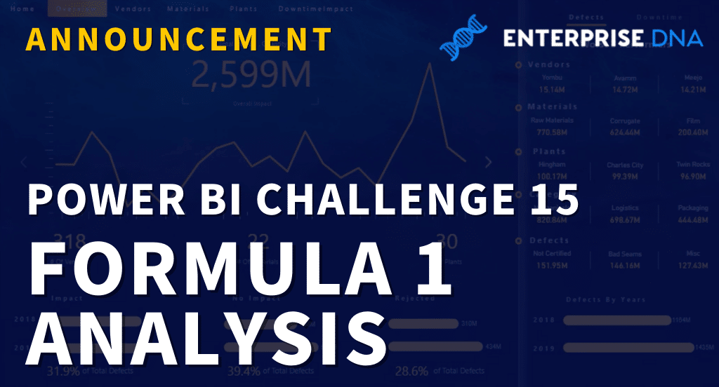 Power BI Challenge 15 – Formula 1 Analysis