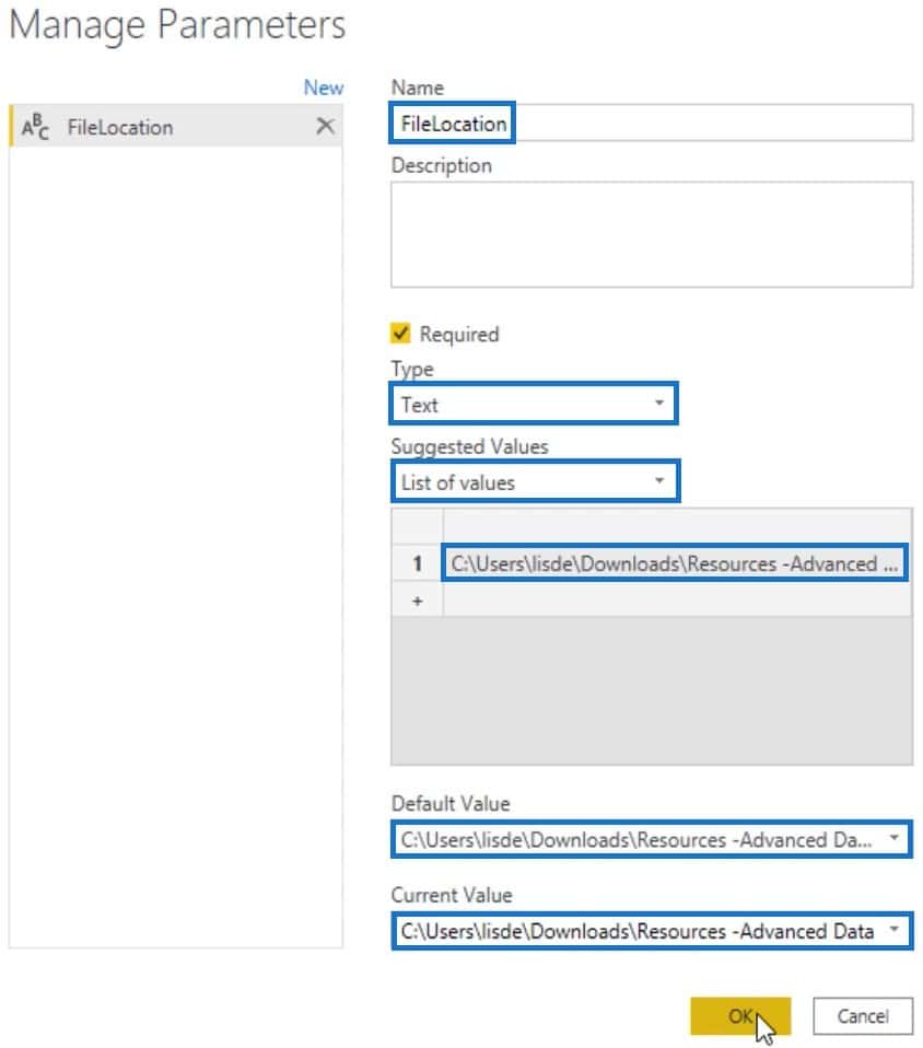 power query language