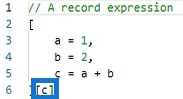 nested expressions