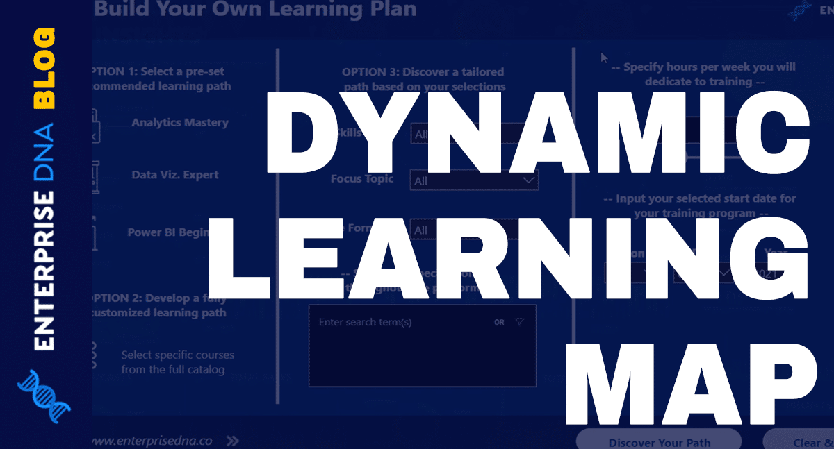 Learn Power BI With This Dynamic Learning Map