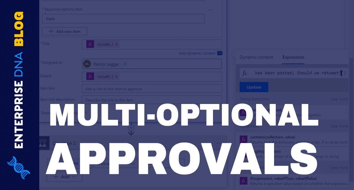 Microsoft Flow Approval With Multiple Options