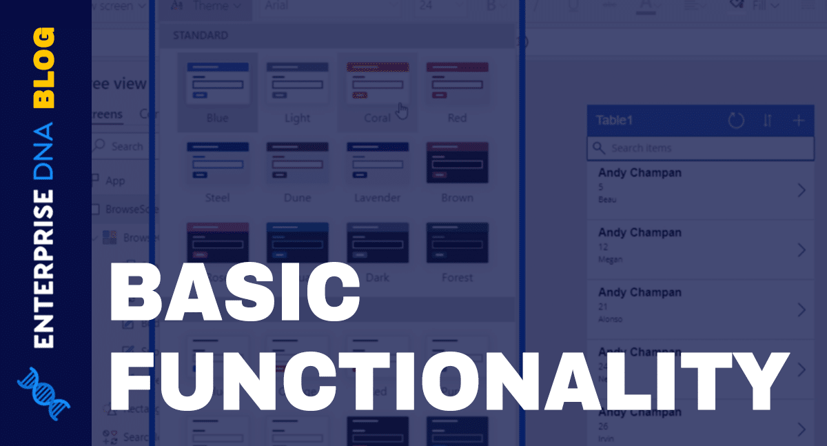 Power Apps Fundamentals: Basic Functionality And Customization