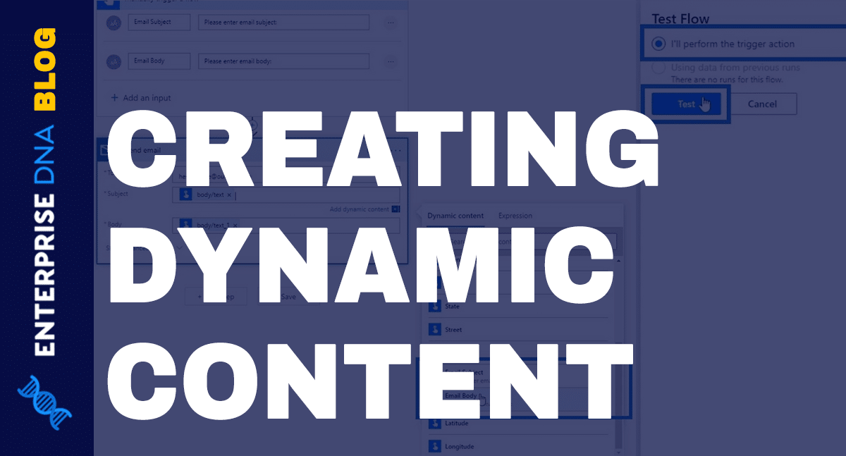 Power Automate Dynamic Content Overview